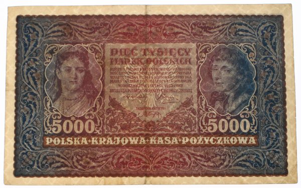 5.000 złotych 1920